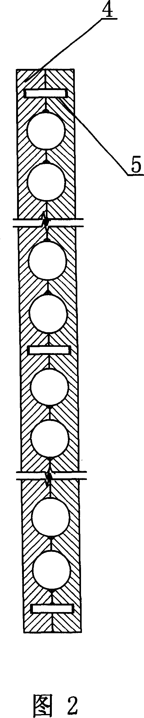 Combined twistless compound pendulum