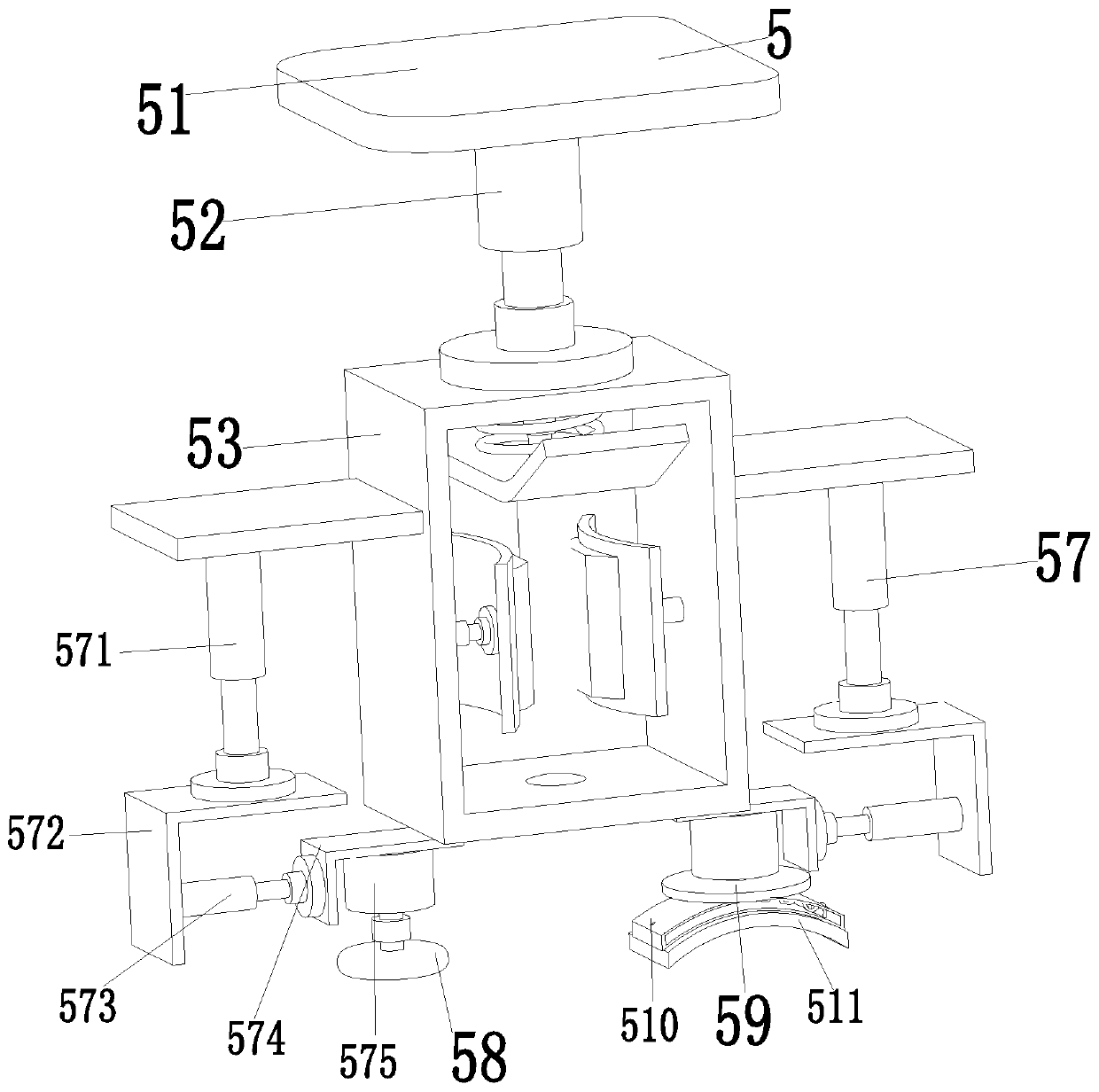 Obstetrics and gynecology b-ultrasound examination instrument