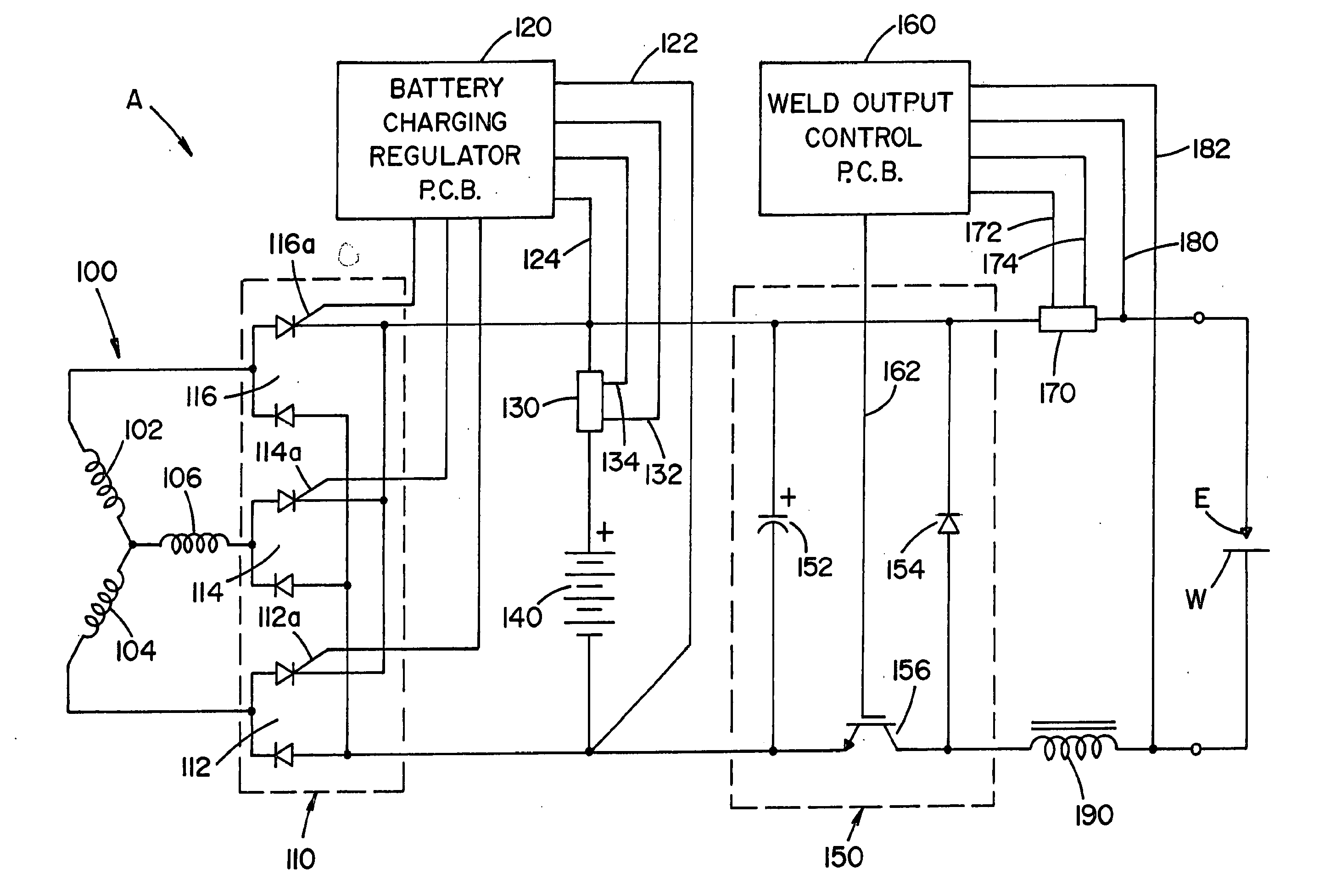 Hybrid powered welder