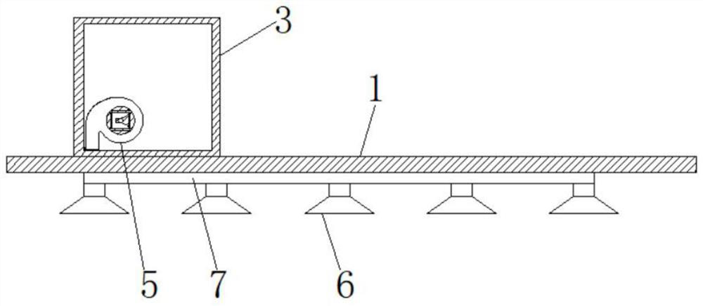 Steel bar drawing device for traffic engineering construction