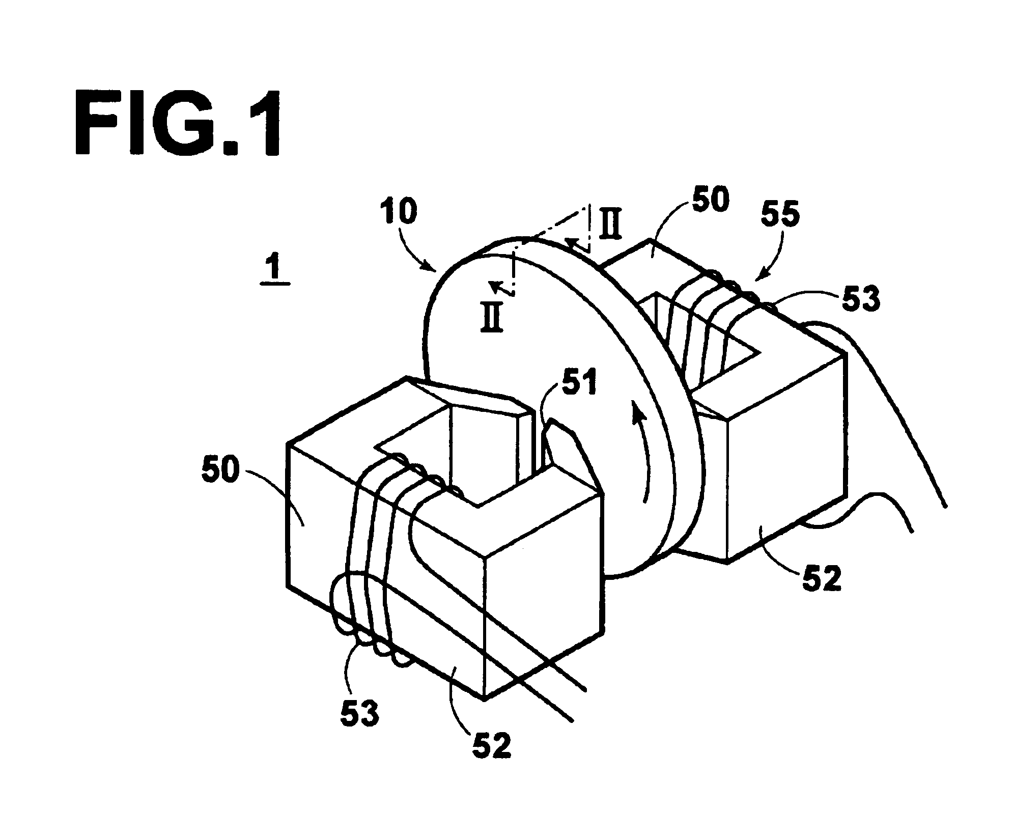 Magnetic transfer holder and magnetic transfer device