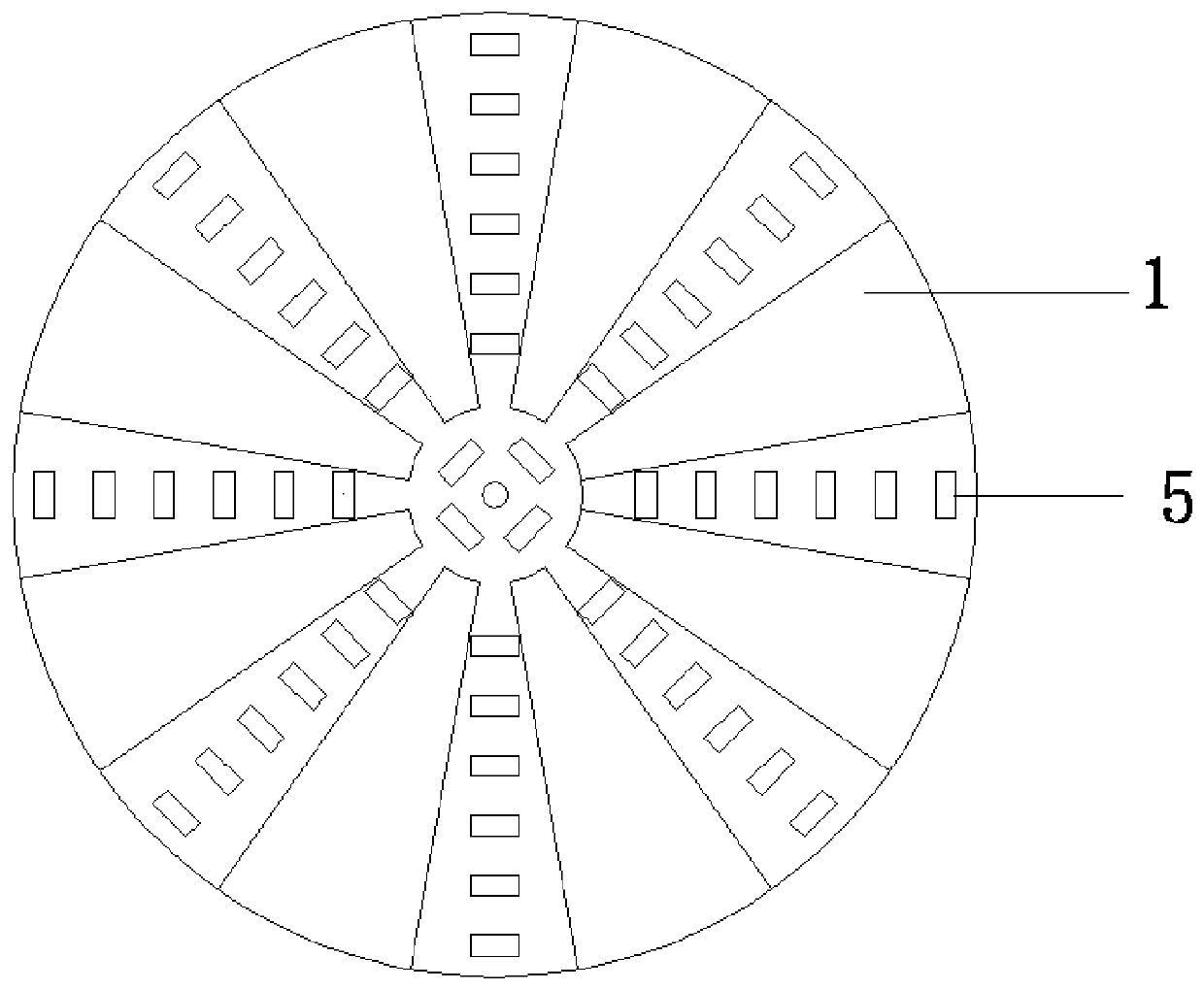 Mechanical-hydraulic combined rock breaking TBM tunneling equipment and tunneling method thereof