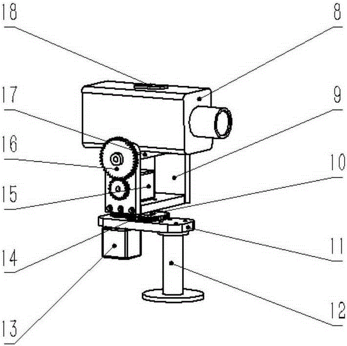 Device and method for searching for and positioning multiple moving objects on basis of bird visual features