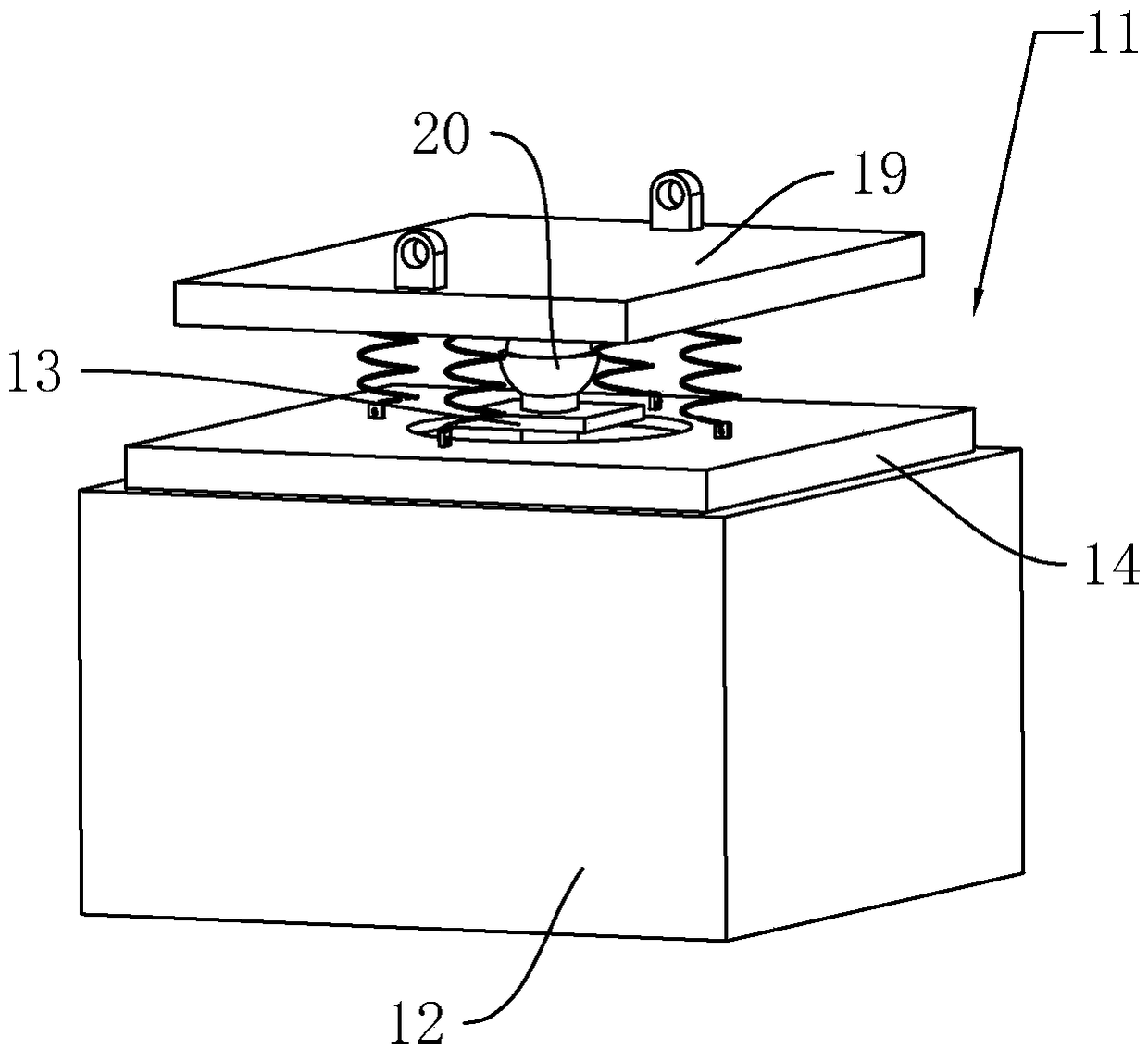 Landscape-architecture combined three-dimensional greening intelligent system