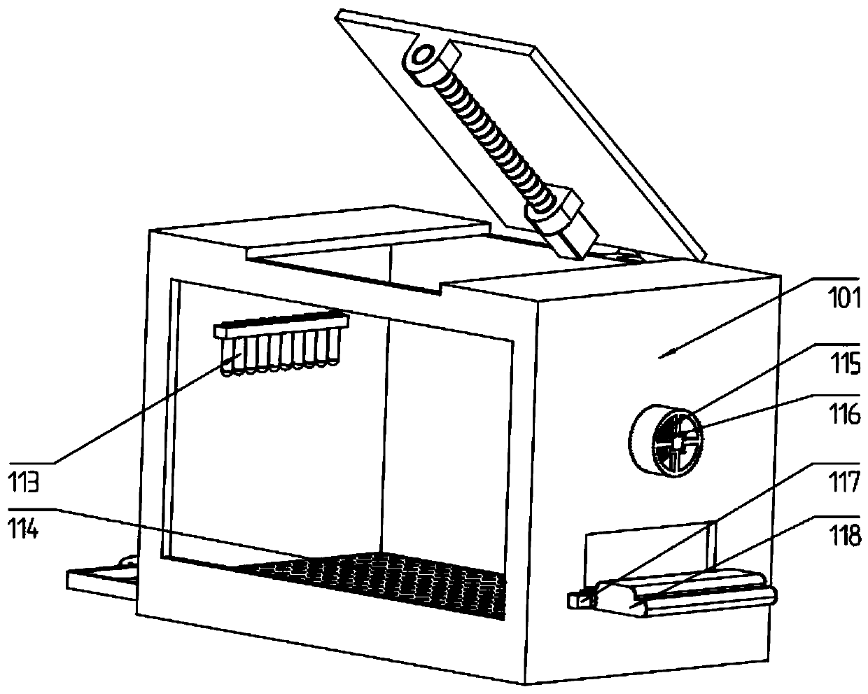 Portable biomedical experiment box