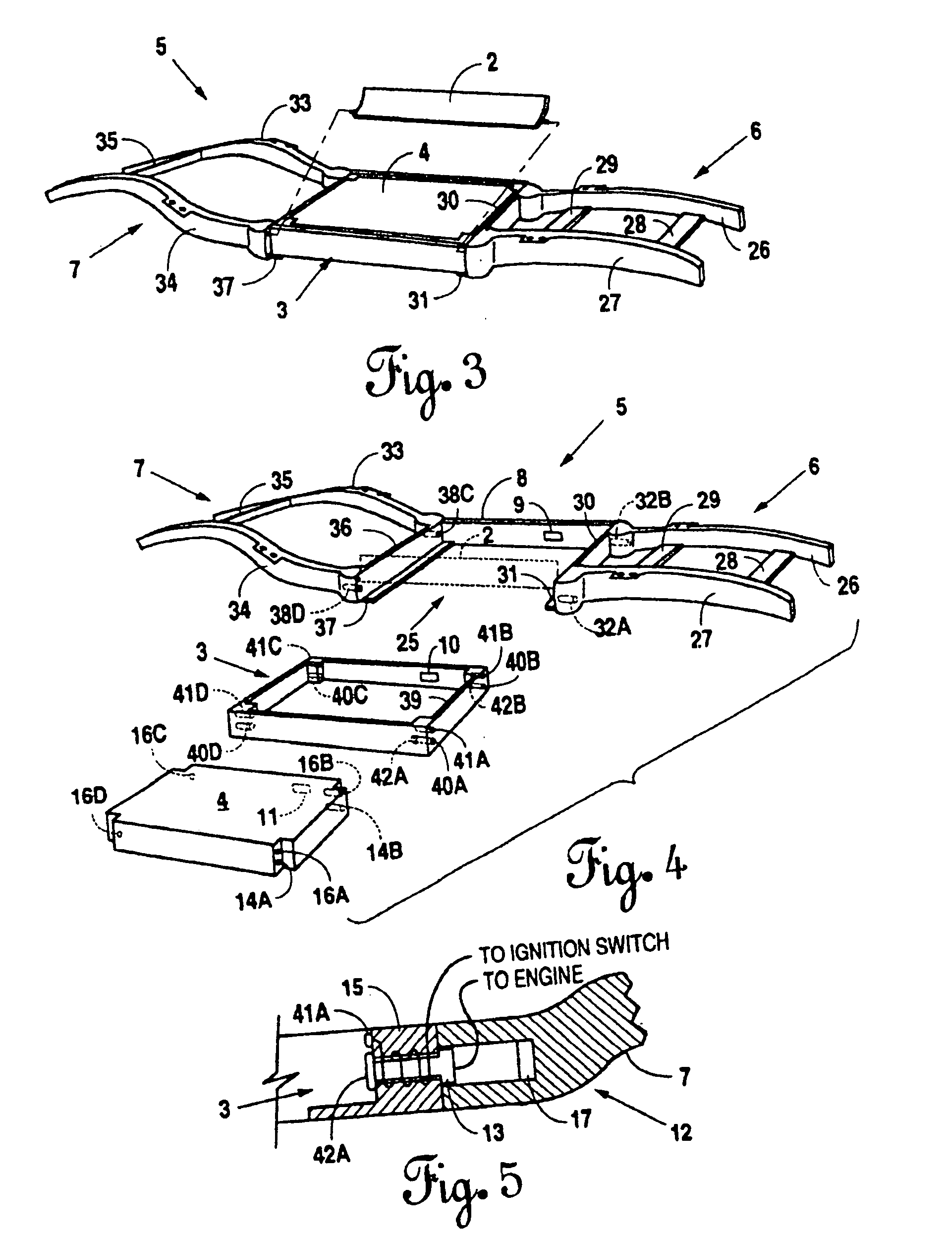 Hybrid electric vehicle chassis with removable battery module