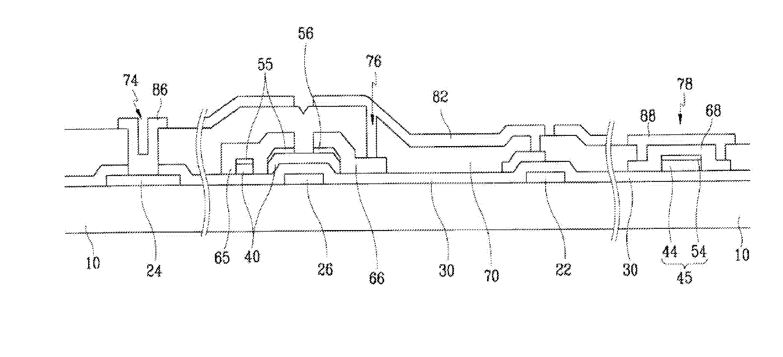 Transparent and Conductive Nanostructure-Film Pixel Electrode and Method of Making the Same