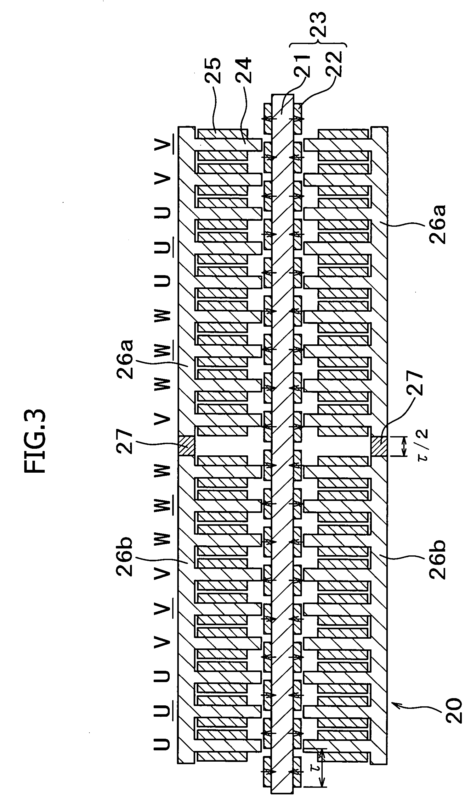 Linear motor for use in machine tool