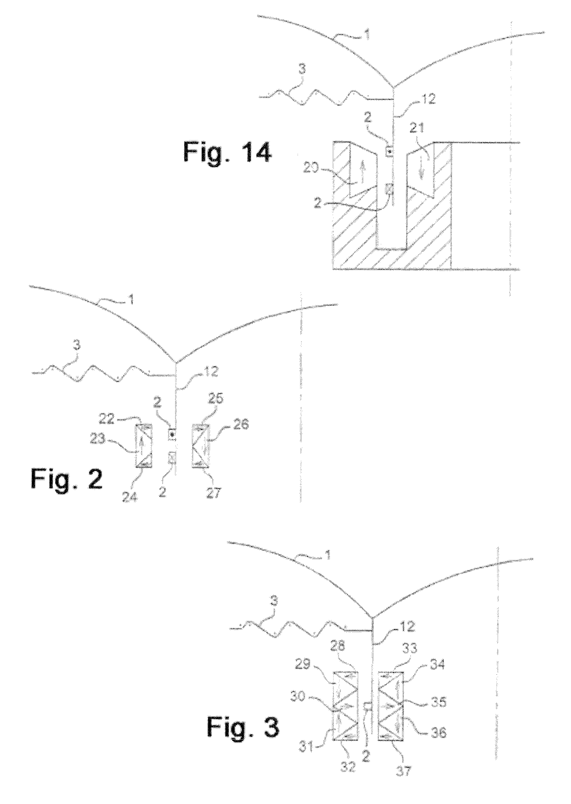 Electrodynamic transducer and use thereof in loudspeakers and geophones