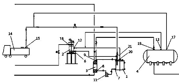 System and method for rapid preparation of ammonia water