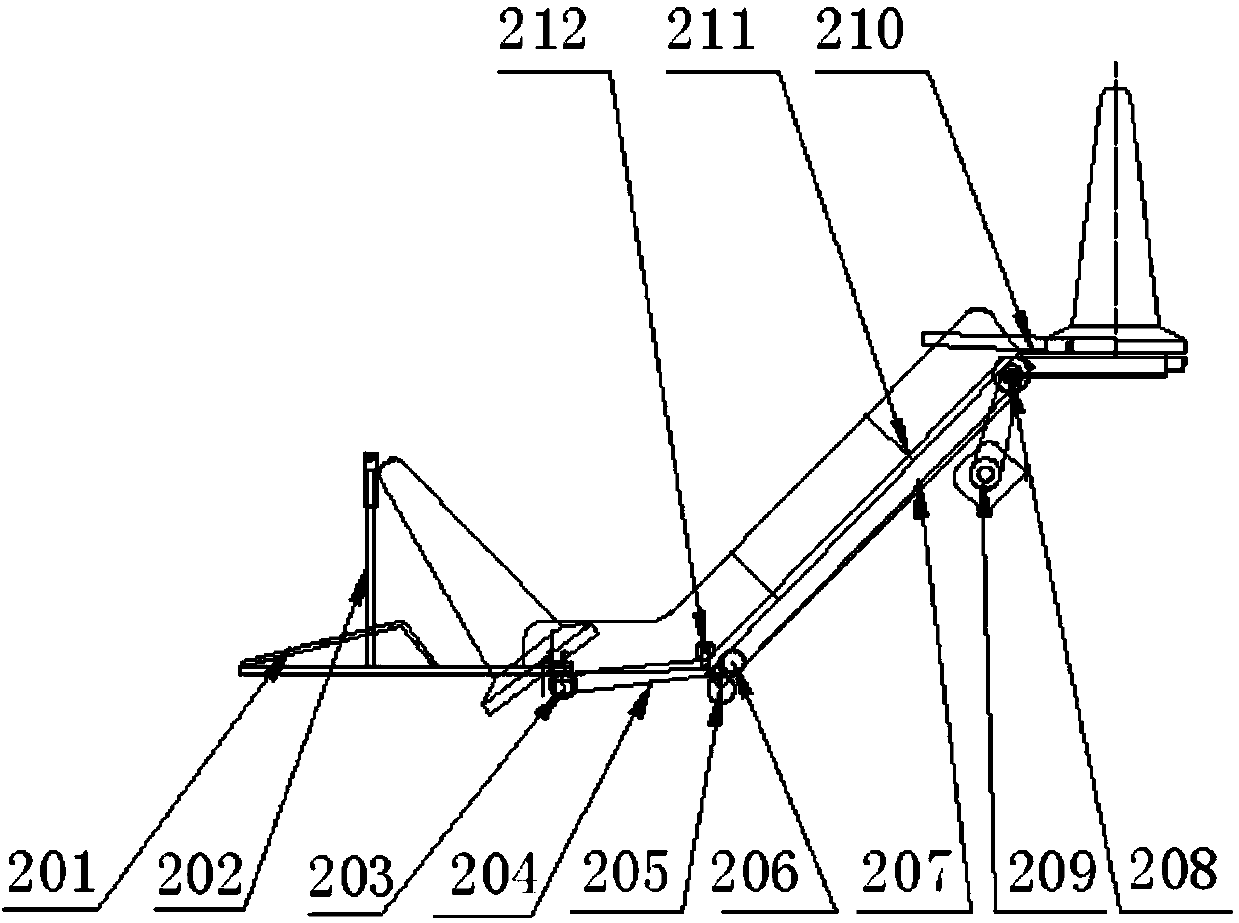 Full automatic traffic cone discharging, collecting and storing special vehicle