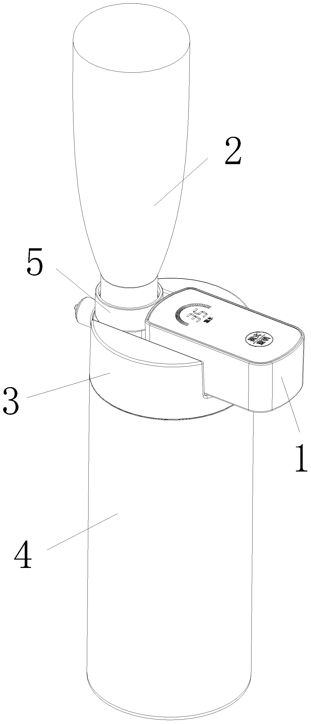 Portable telescopic instant heating water dispenser