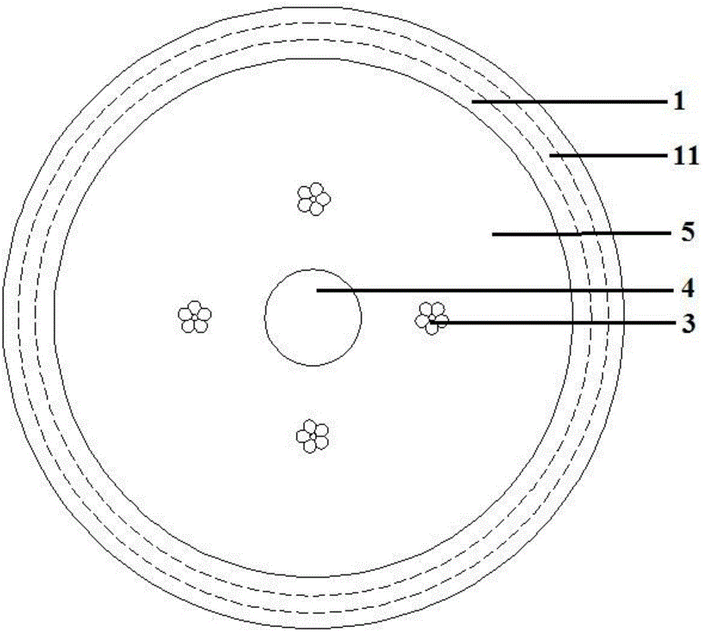 Motor structure with integration of sheath and rotor lamination core