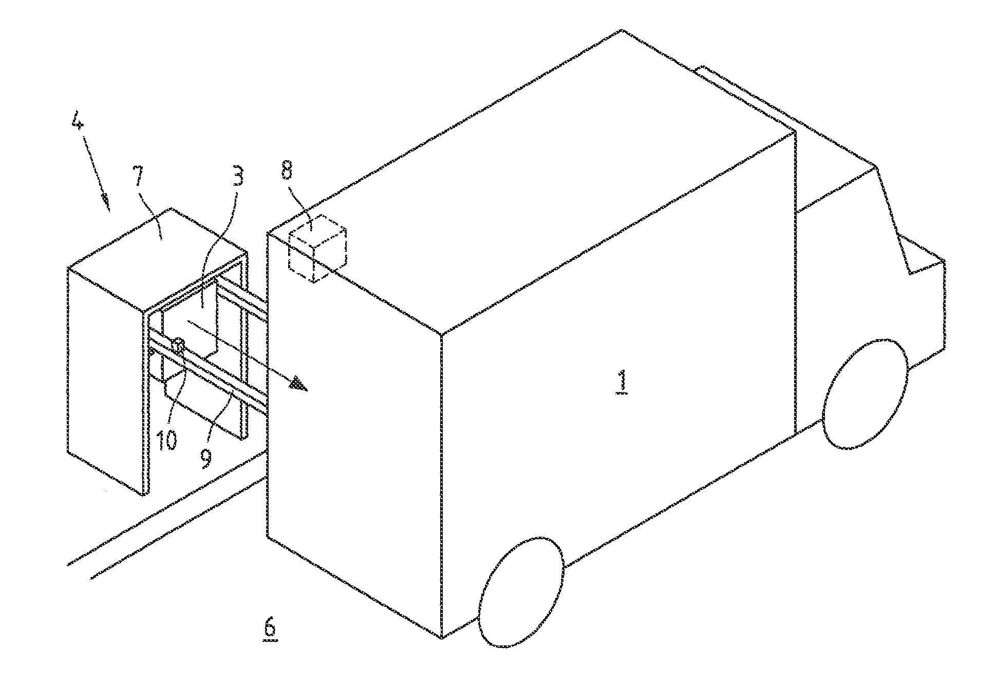 Method for delivery and/or collection of at least one mailing