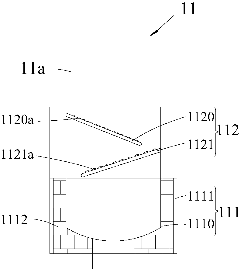 Pressure die-casting production line for iron pans