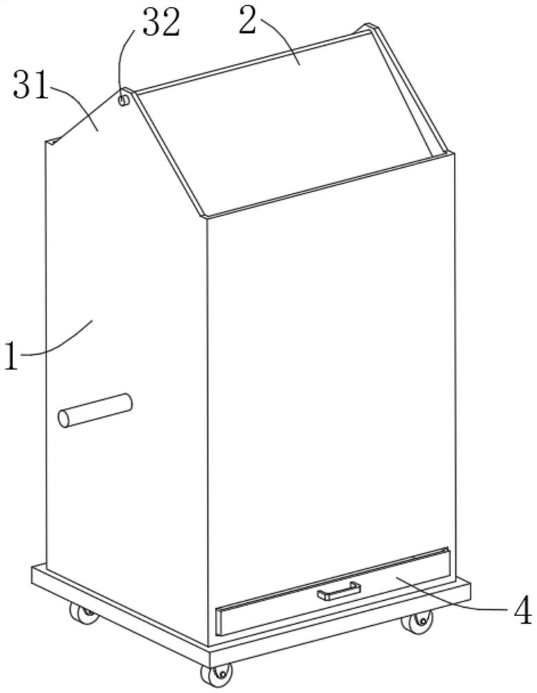 Garden garbage can capable of preventing peculiar smell from diffusing