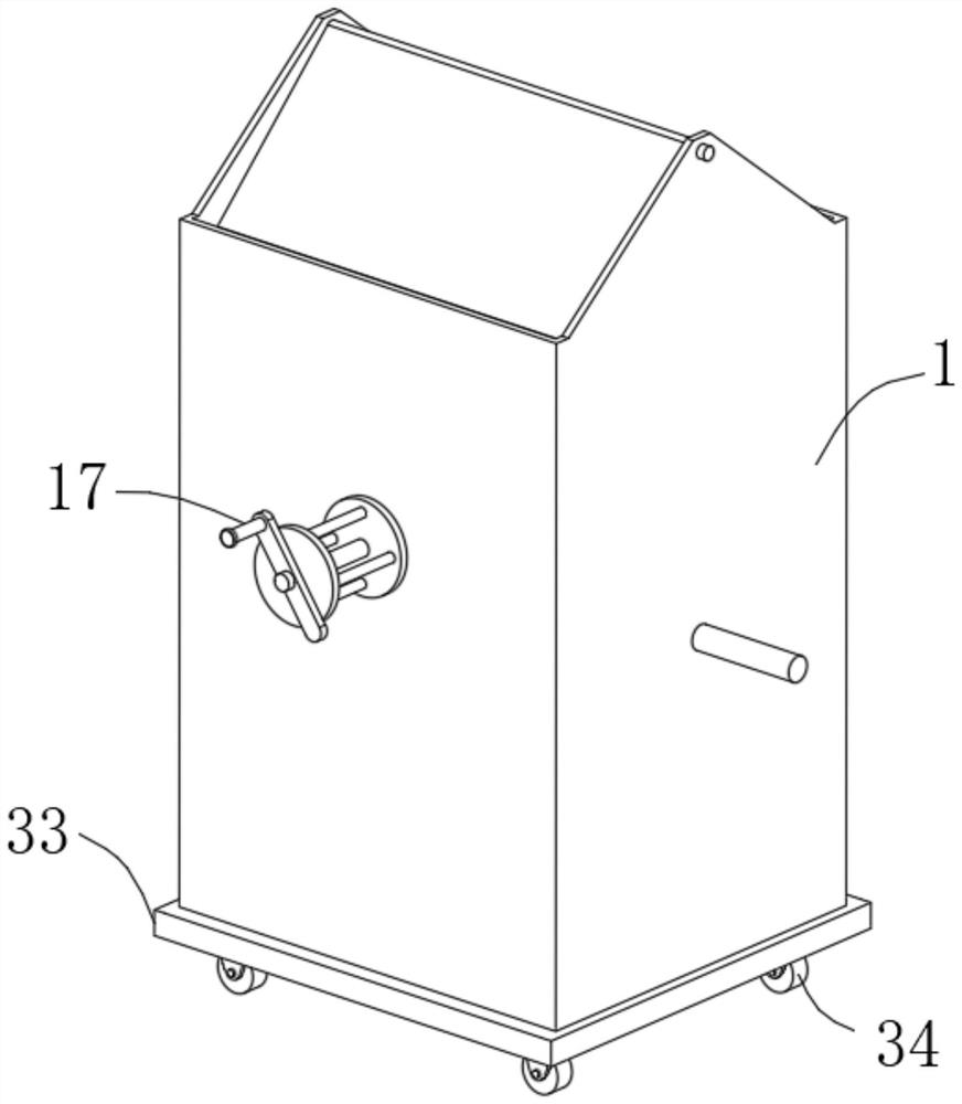 Garden garbage can capable of preventing peculiar smell from diffusing