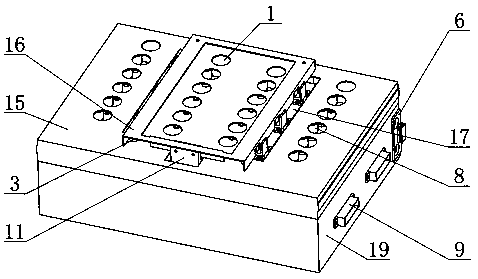 Reliability testing equipment for a slot-type photoelectric sensor