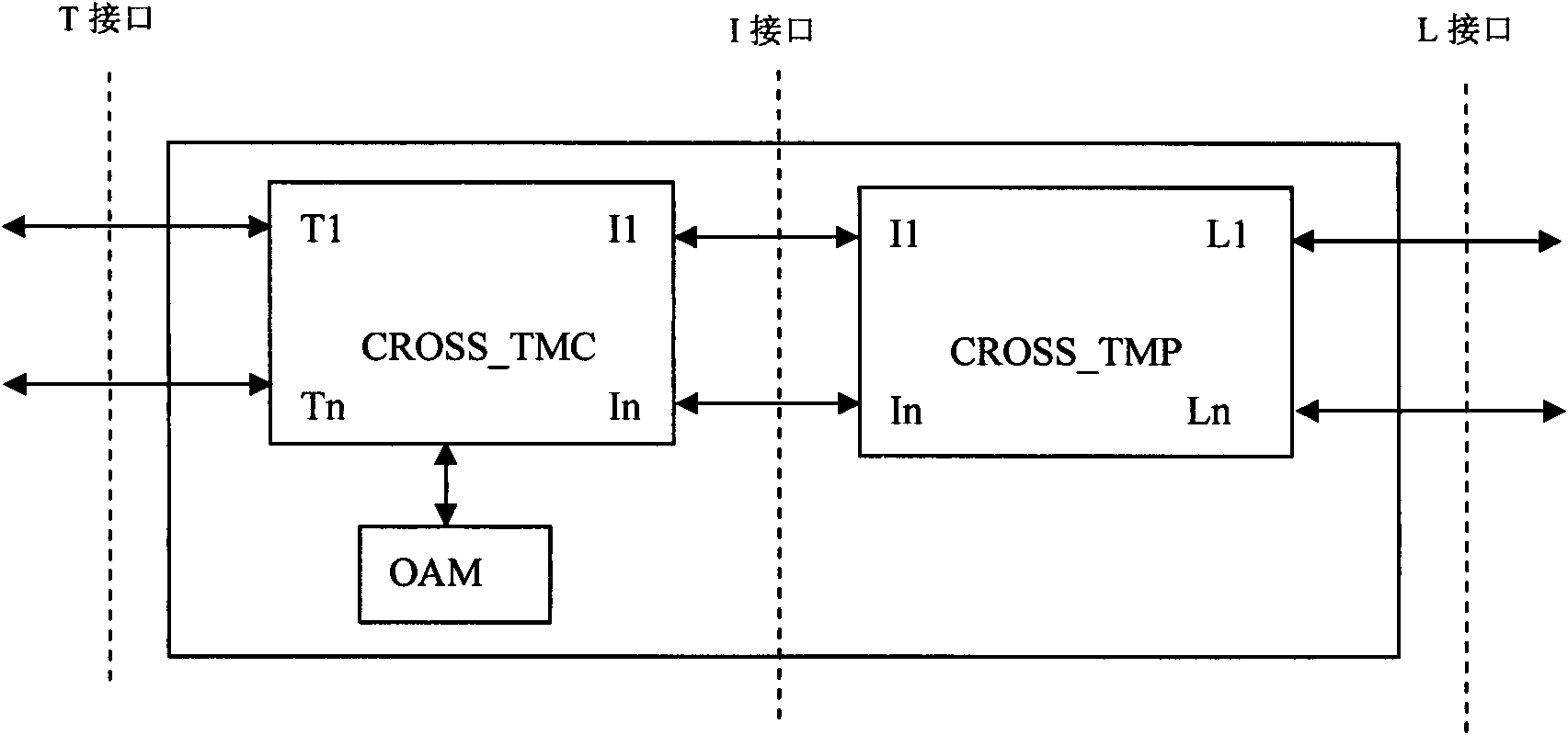 T-MPLS device model and layering encapsulating method