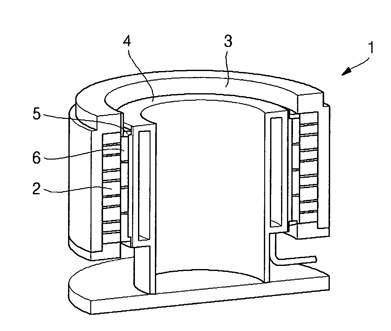 Outer rotor superconductor journal bearing