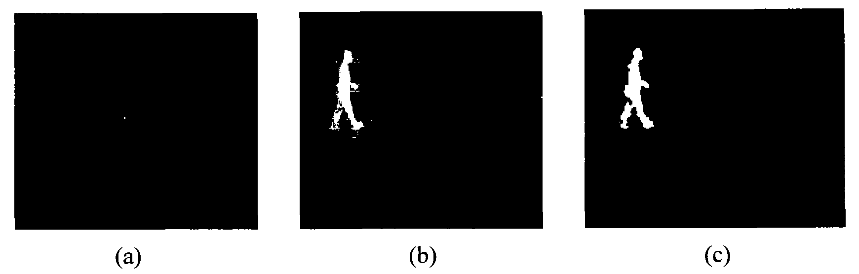 Character recognition method based on human body contour outline