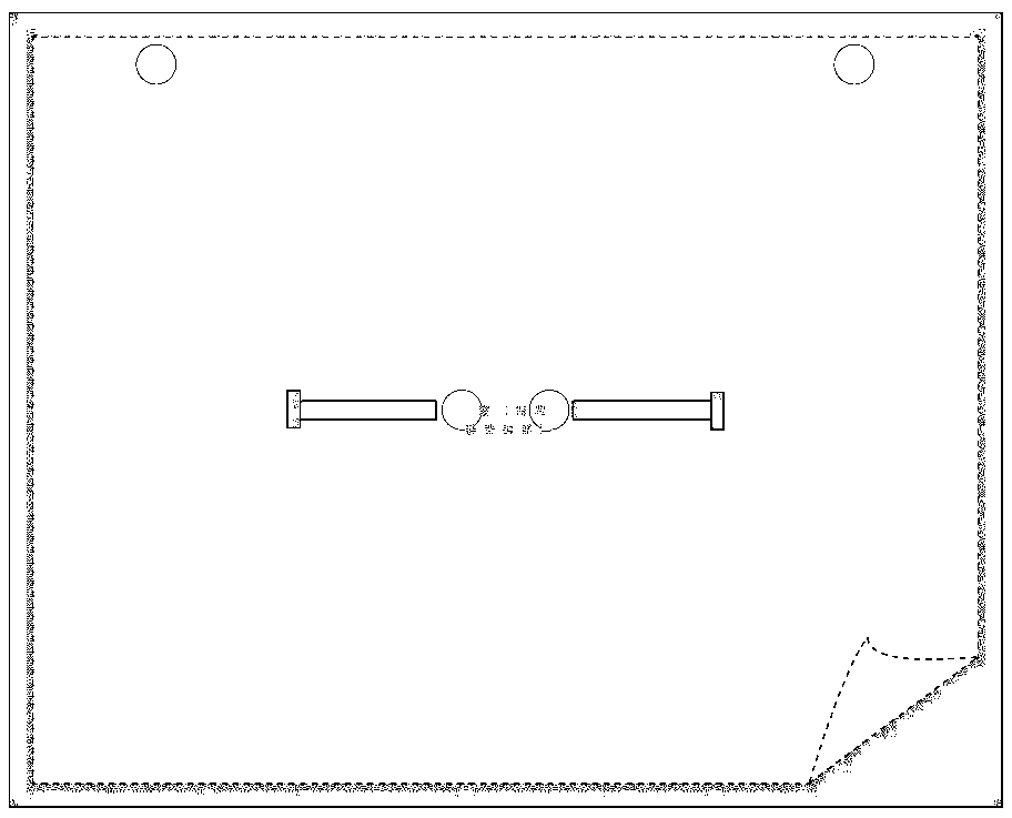 Pheromone fully-biodegradable insect trapping board and application thereof