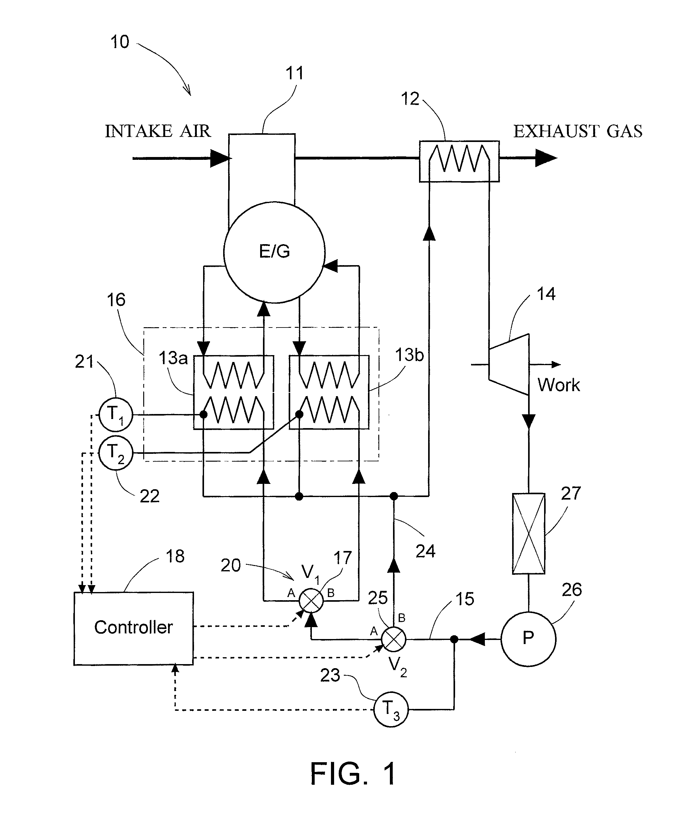 Waste heat recovering device