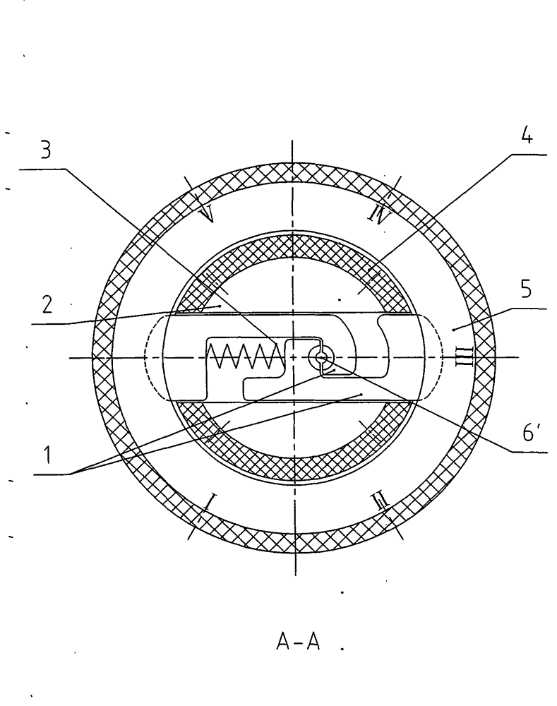 Installation and detachment plate brake of tapping switch