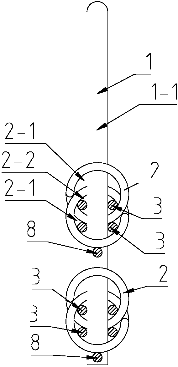 Spring telescopic reed