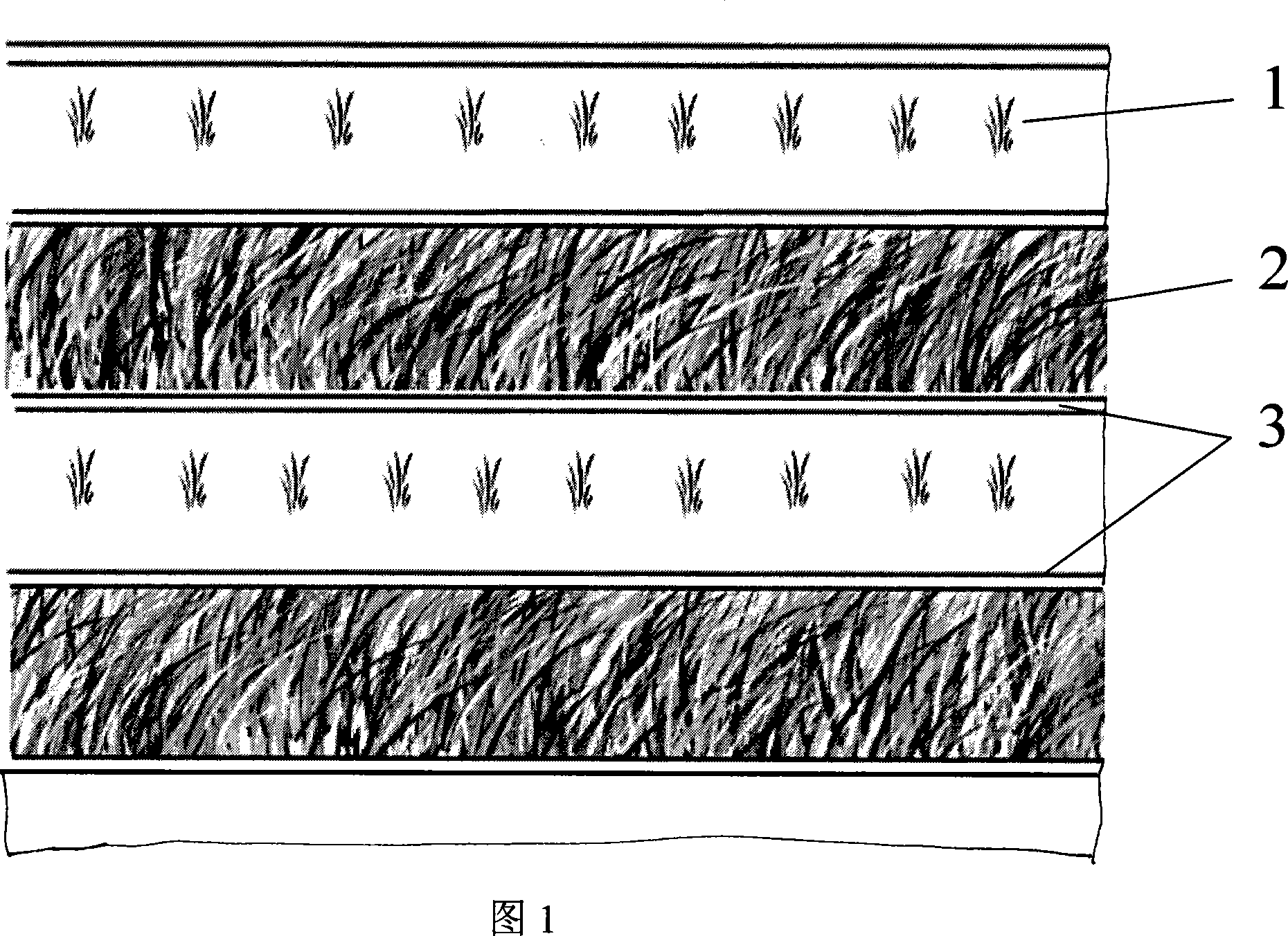 Water conservation method with sugarcane leaf and mulch film full cover