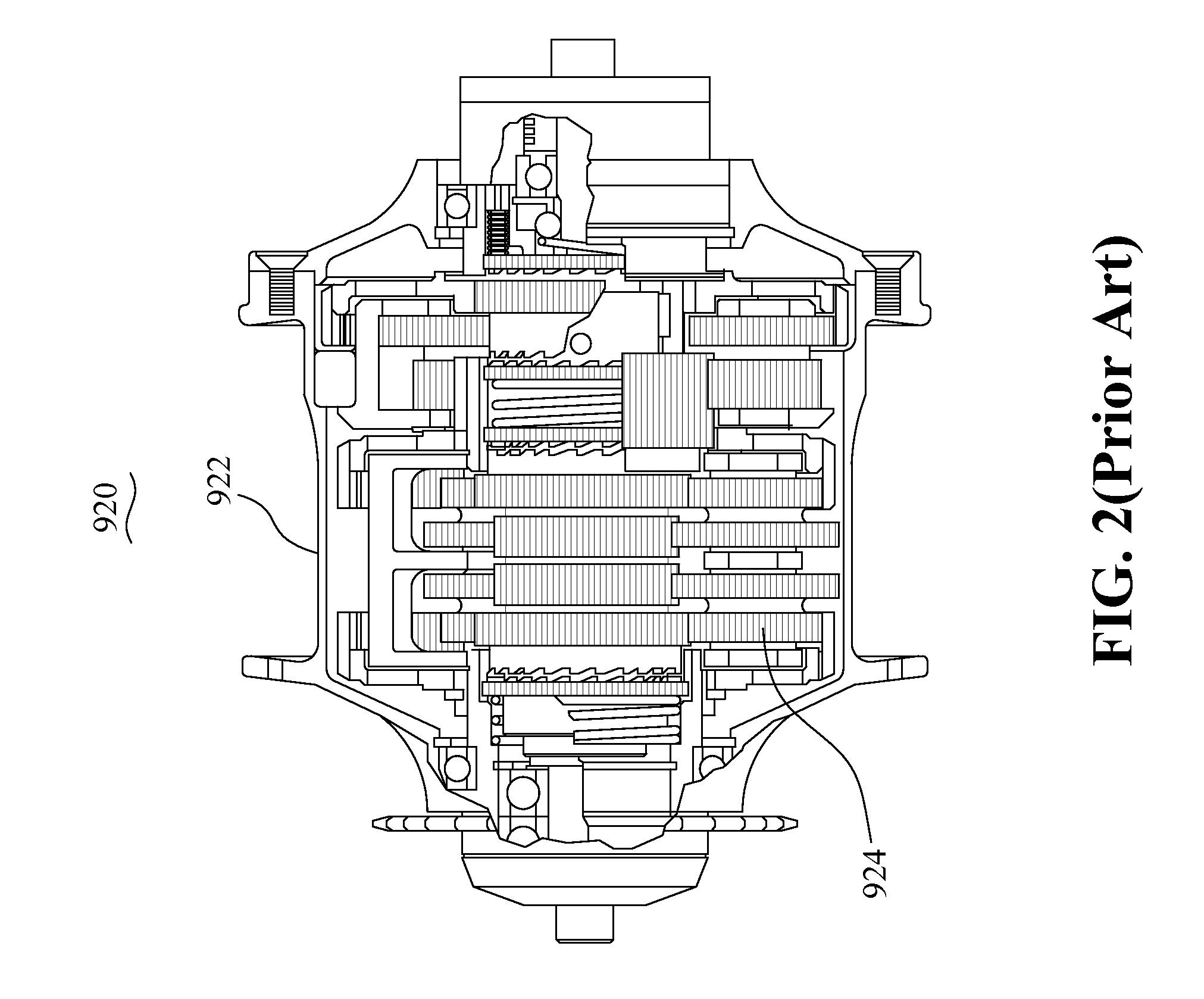 Multi-Ratio Transmission System with Parallel Vertical and Coaxial Planet Gears