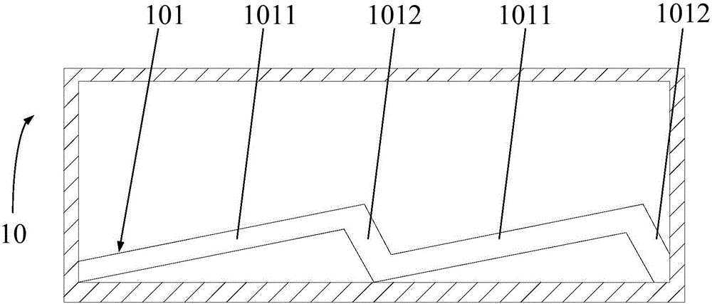 Material drying device and conditioning machine