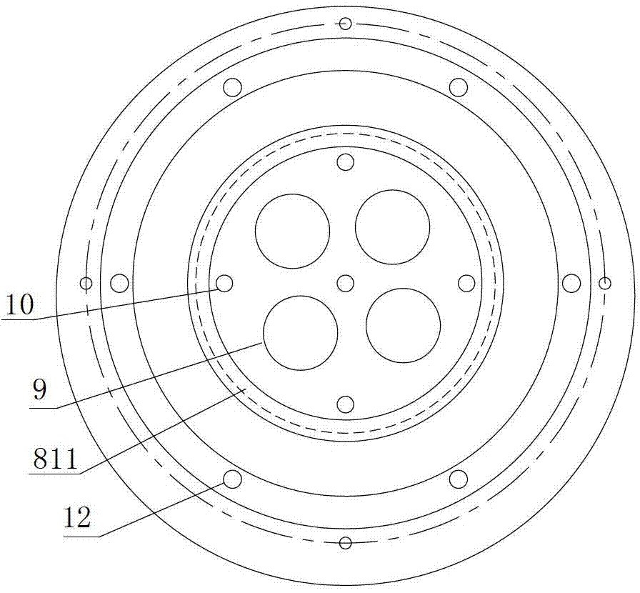 Low NOx fuel gas burner based on venturi tubes