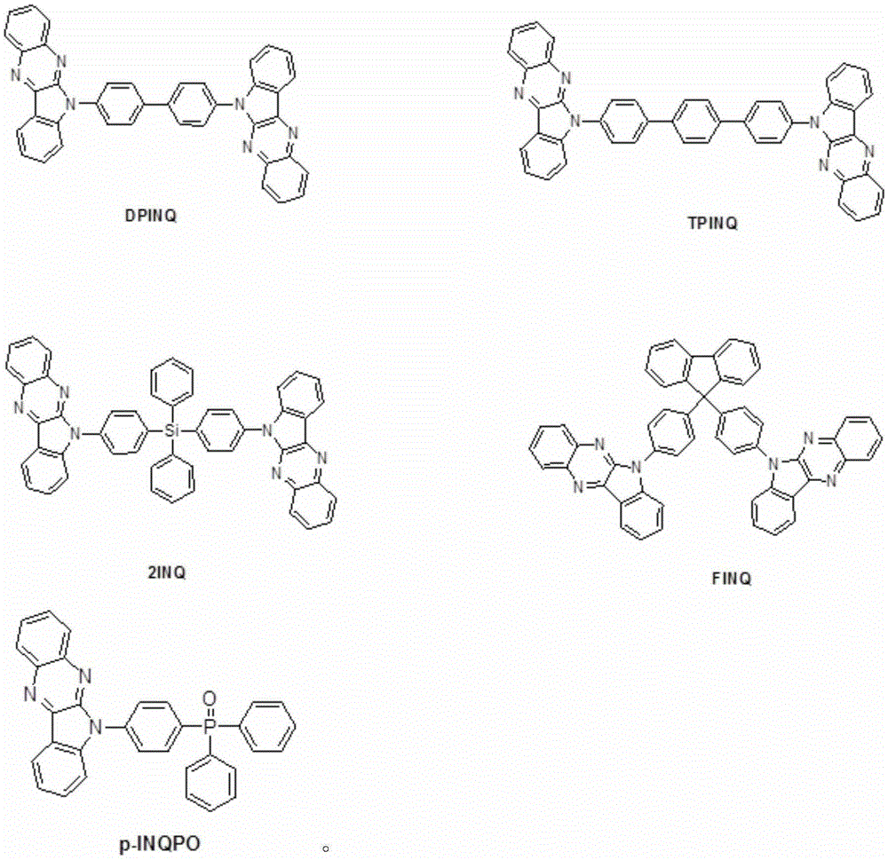 6h-indole[3,2-b]quinoxaline derivatives and their organic light-emitting diodes