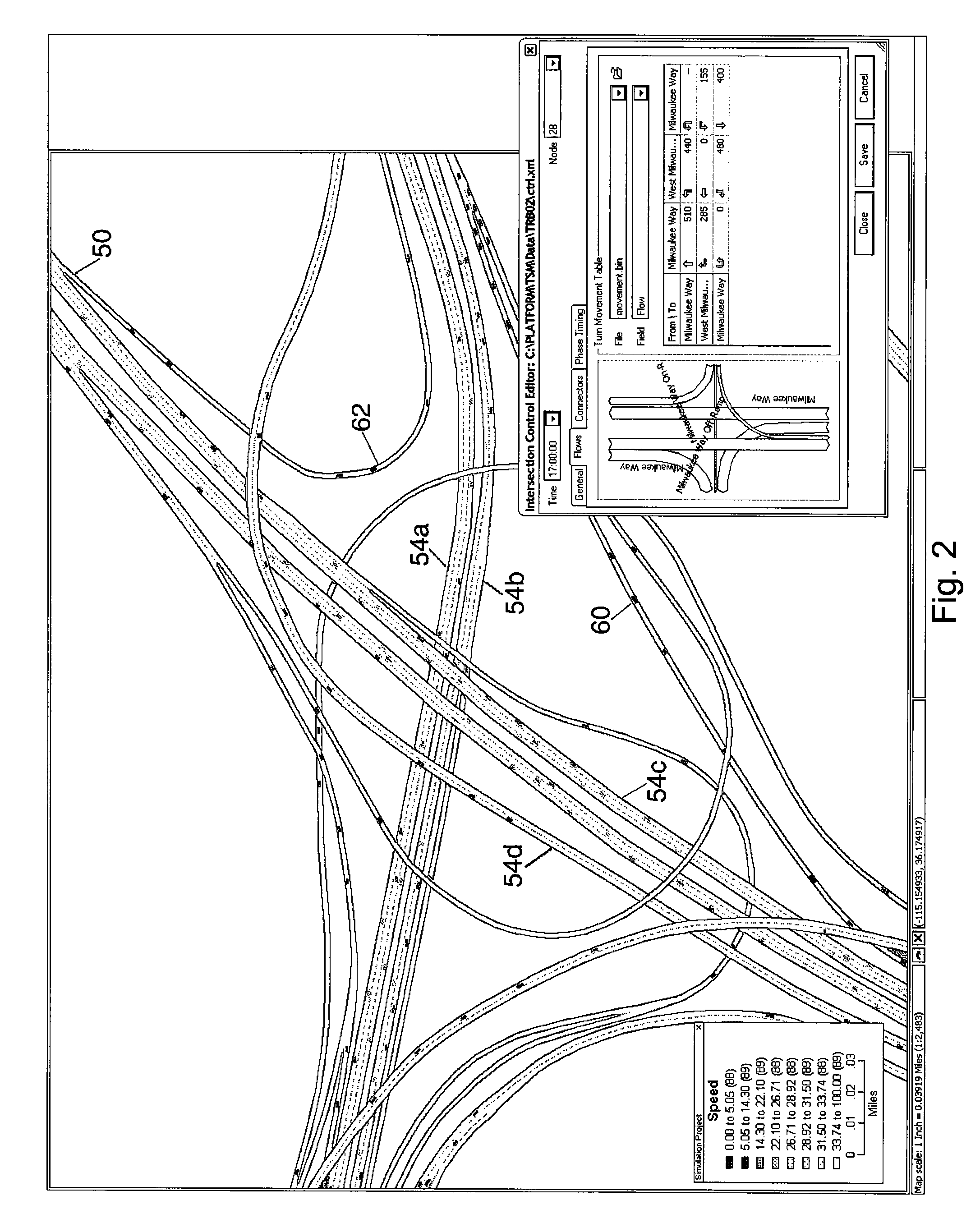 Traffic data management and simulation system