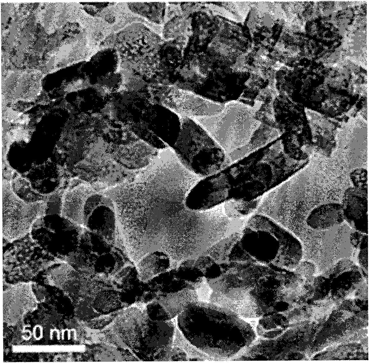 Method for preparing electrolyte ceramic membrane of lithium ion battery