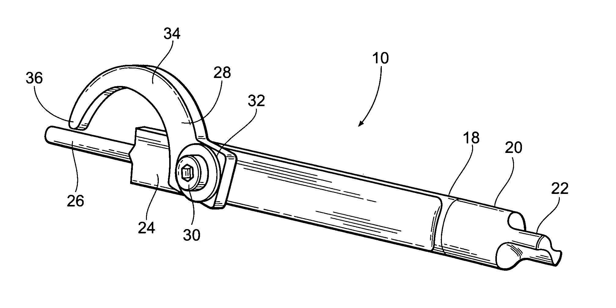 Firearm cleaning tool and method of using