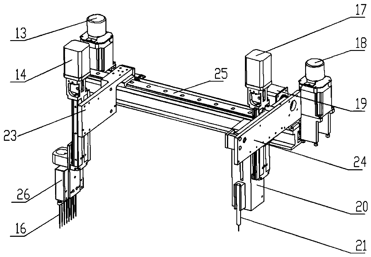 A kind of LCP experimental device and experimental method