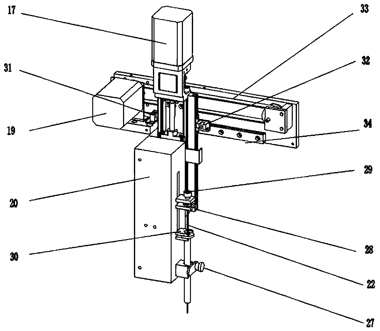 A kind of LCP experimental device and experimental method