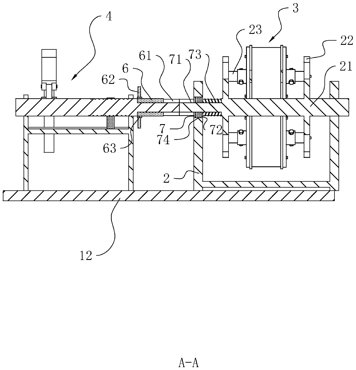 An improved idler set device for a slag cooler