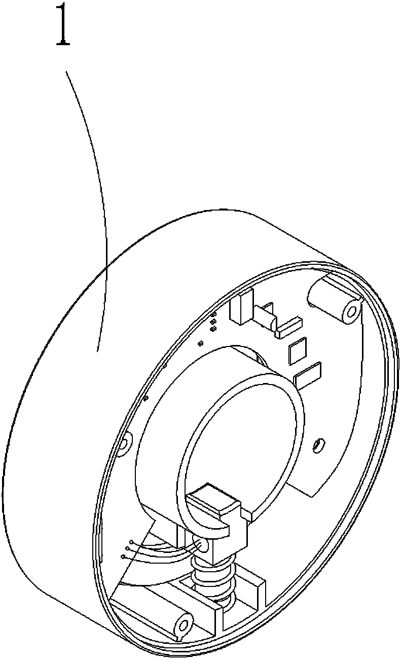 Cylindrical conductor wireless temperature collecting system and cylindrical conductor wireless temperature collecting method