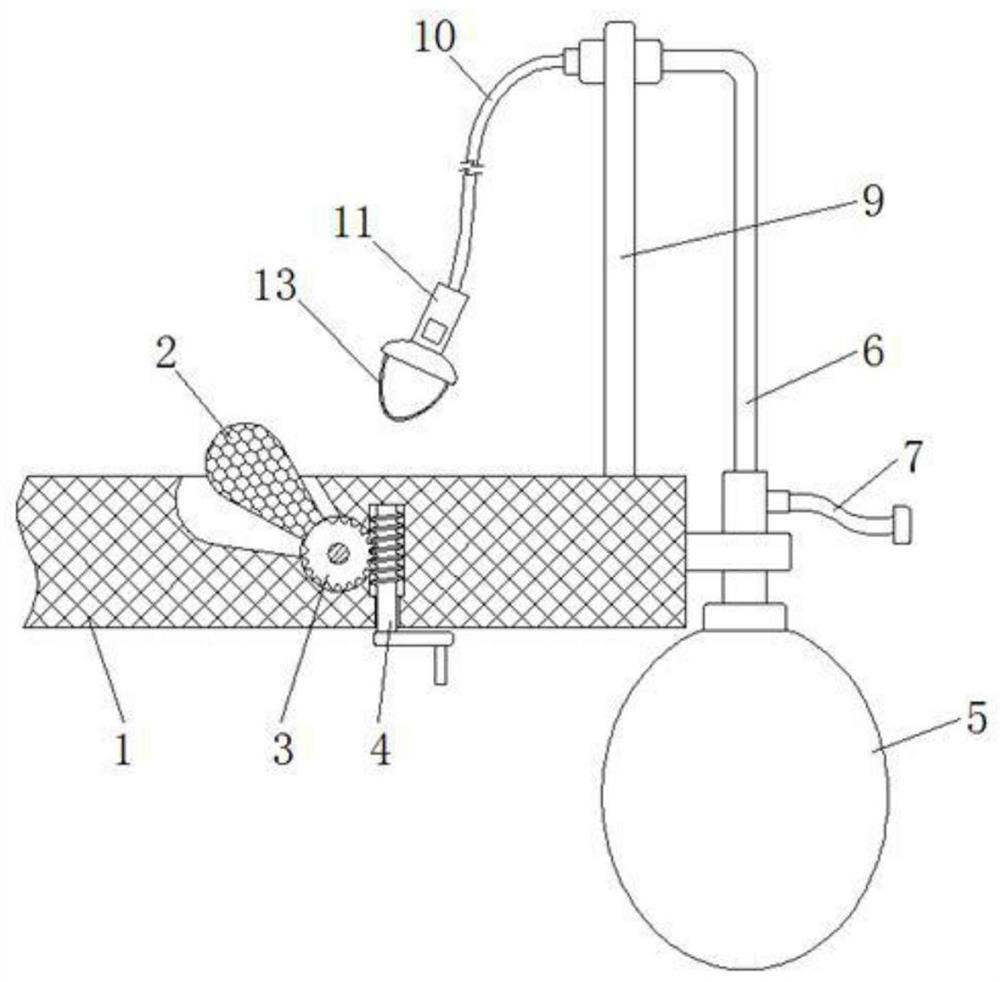 An artificial breathing assist device for doctors in the emergency ward of the Department of Cardiology