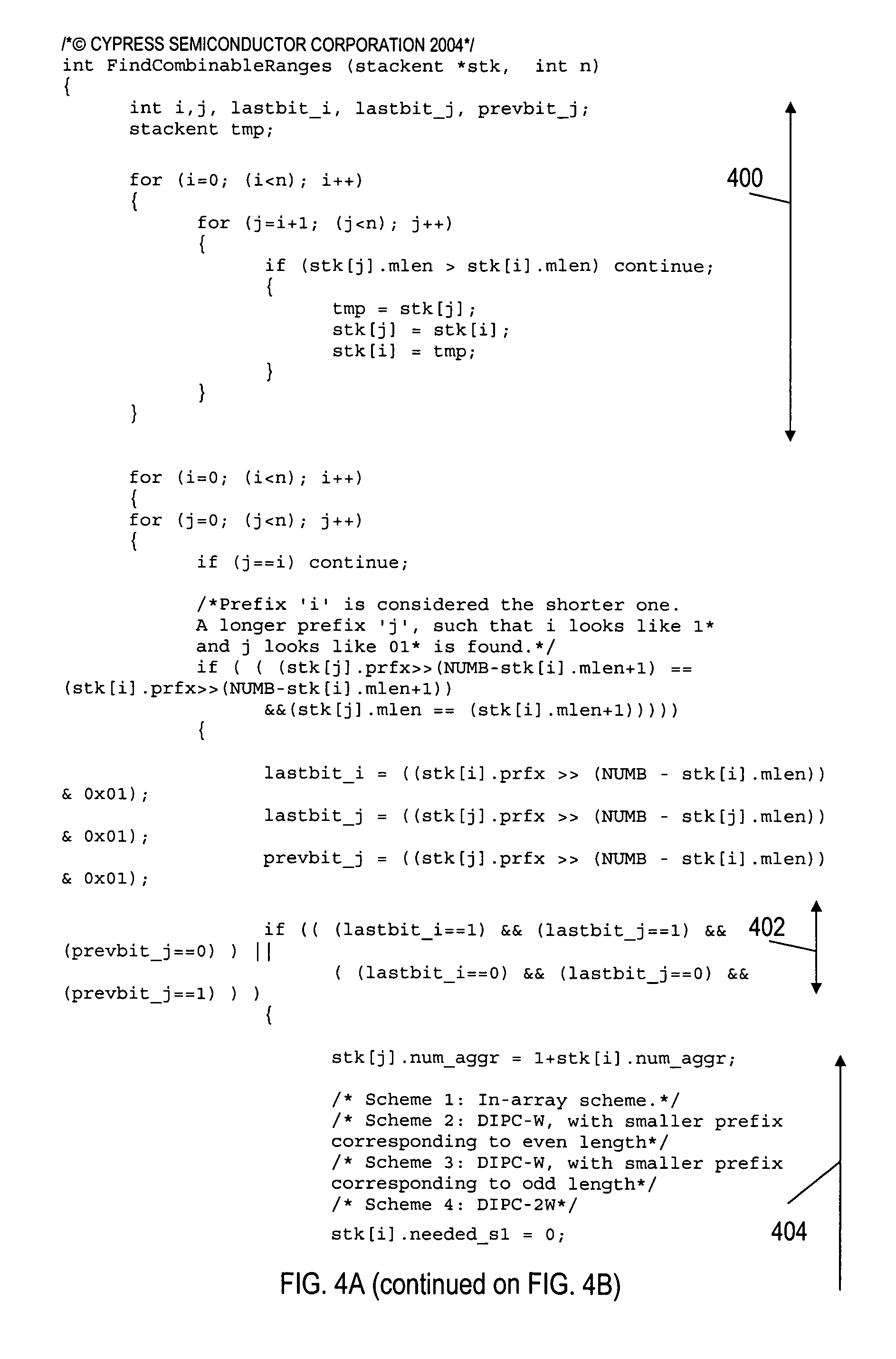 Range code compression method and apparatus for ternary content addressable memory (CAM) devices