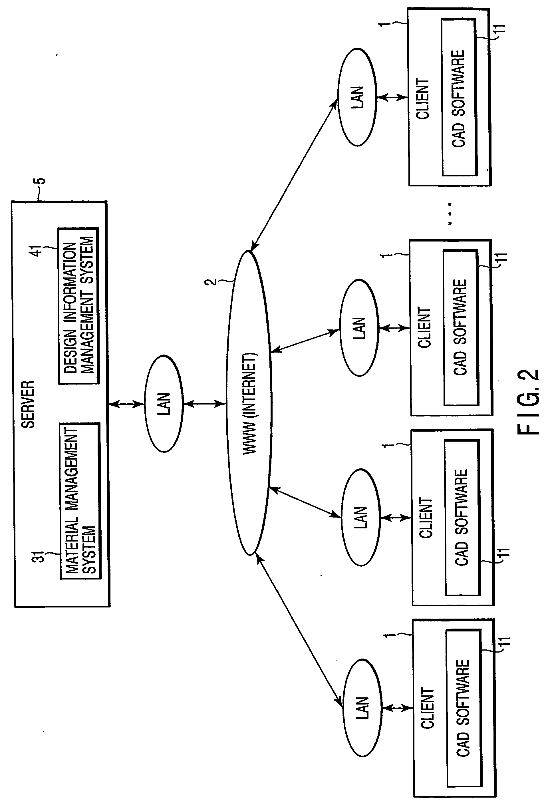 Design supporting system for supporting component design