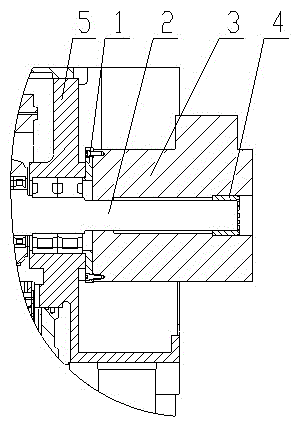 Servo motor connecting mode