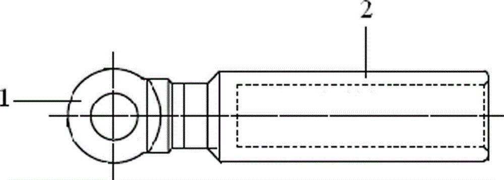 Creep-resistant aluminum alloy copper-aluminum transition terminal and preparation method thereof