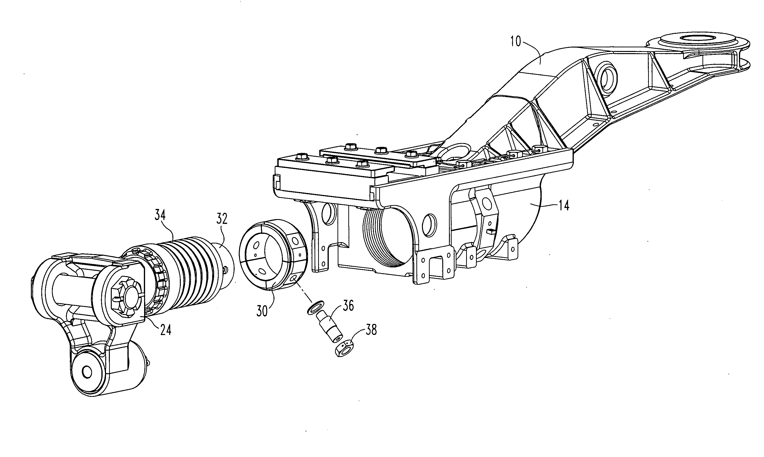 Fatigue-resistant emergency release device for rail transit vehicle coupler