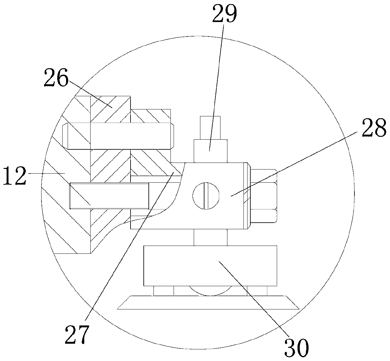 An improved squeegee jig for screen printing machine