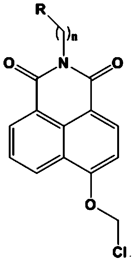 Cytochrome oxidase cyp1a1 specific fluorescent probe and its preparation method and application