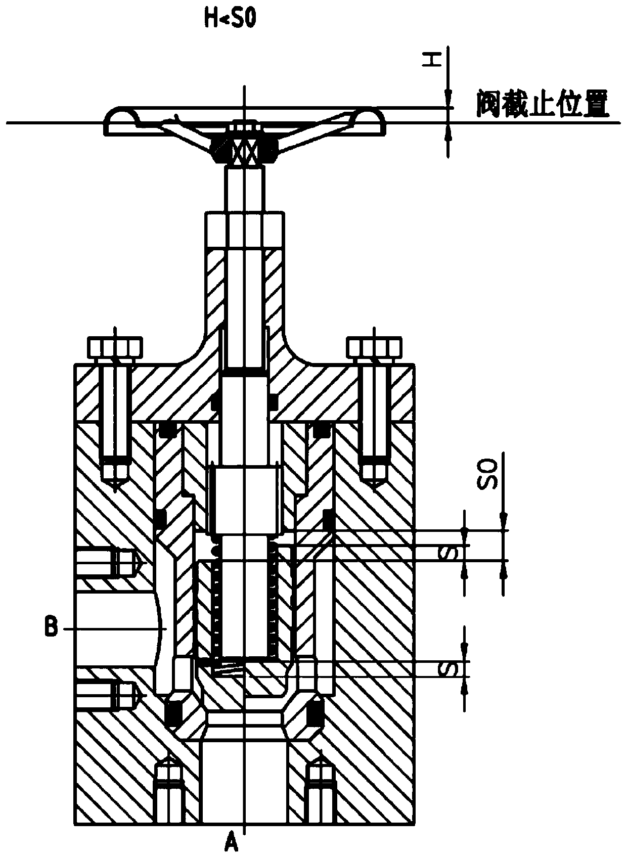 Single-spool multi-functional valve and function adjusting method thereof